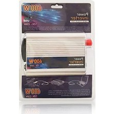 Die Grup 600W Güçlü Araç Içi Inverter Dönüştürücü - USB Çıkışlı
