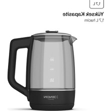Die Grup 1.7 Lt Paslanmaz Çelik Akıllı Kettle, Mobil Uygulama Kontrollü