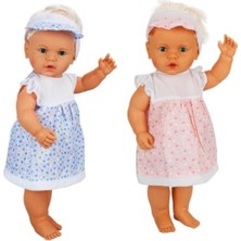 Die Grup Sesli Lila Saçlı Bebek - 60 cm Uzunluk