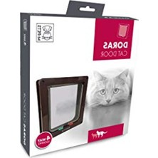 Die Grup Doras Kedi Kapısı 4 Yollu Brown 197MMX190MM