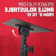 Die Grup Masaüstü Hoparlör Standı ile Stüdyo Monitörlerinizi Güvenle Yerleştirin