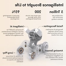 Die Grup : Sevimli Akıllı Petbot'unuz - Sesli Komut ve Hareket Tanıma ile Etkinleştirilmiş Gpt-4o Sohbet - 2024 Için En Iyi Erkek ve Kız Çocukları Hediyeleri - V20 - Şarj Dock ile