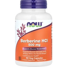 Now Foods Berberine Hcl – 500 Mg, 90 Vegetarian Capsules