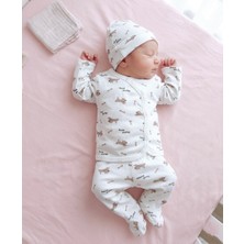 Fiyonk Bebe % 100 Pamuk 3' Lü Yenidogan Hastane Çıkış Seti