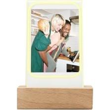 Die Grup Ahşap Fotoğraf Çerçevesi - LED Işıklı, Instax Mini Uyumlu