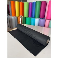 Die Grup 1 mm Kalınlıkta Ince Keçe Kumaş, 100X100 cm Siyah