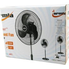 Senson 18 Inç Sanayi Vantilatör  3 Metal Kanat: ÇAP:56CM - Y: 140CM - 3 Kademe Hız   80W (5224)
