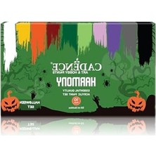 Die Grup Halloween Temalı 10'lu Akrilik Set, 59ML