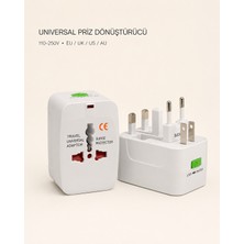 Dünya Seyahat Fişi – 4 In 1 Universal Priz Dönüştürücü +150 Ülke Abd Ingiltere Ab Dönüştürücü Uluslararası Fiş Adaptörü Dünya Seyahat Ac Güç Şarj Adaptörü