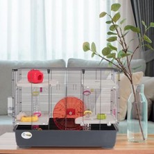 Die Grup 5 Katlı Hamster Kafesi - 82 x 51 x 62 cm