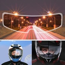 Die Grup Buğu Önleyici Motosiklet Kaskı Vizörü - Su Geçirmez Lens Filmi