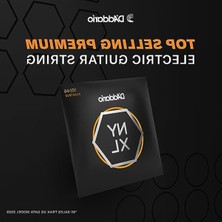 Die Grup Premium Saiten E-Gitarre | Höchste Qualıtät Der Belıebtesten Saıtenmarke Weltweıt | NYXL1046 | "new York" Stahl | Regular Light (10-46)