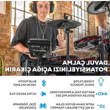 Die Grup Elektronik Davul Seti, Sessiz Mesh Pedli ve Otantik Seslerle Tasarlanmış