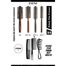 Empressco Profesyonel 4'lü Erkek Tarama Serisi Seti + 3 Wax Tarağı, Şık ve Işlevsel