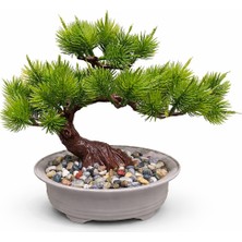 B&Nine Dekoratif Tabakta Yapay Bonsai Ağacı – Ev & Ofis Masa / Raf Dekoru