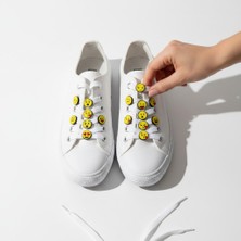 Cowo 12'li Emoji Ayakkabı Bağcık Charm Seti | Geçmeli Sneaker Bağcık Aksesuarı