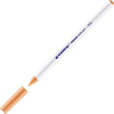  edding t-shirt kalemi 4600 tekstil kalemi - kumaş boyama kalemi 1.0mm açık turuncu (10 lu paket)