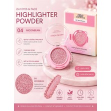 2’si 1 Arada Highlighter Powder Göz ve Yüz Aydınlatıcı