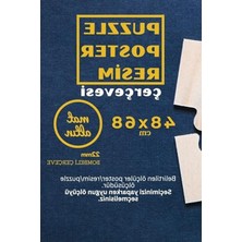 Die Grup 22'lik Pvc Resim Çerçevesi, Eskitme Altın Renk, 48X68 cm