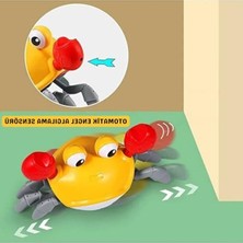 Die Grup 3 Kademeli Müzikli Sensörlü Yengeç Oyuncağı