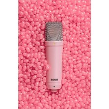 Die Grup Rode Nt1 Signature Series Large-Diaphragm Condenser Mikrofon (Pembe)