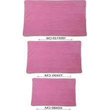 Die Grup Yumuşak Welsoft Peluş Kedi ve Köpek Battaniyesi - 80X60 Cm, Pembe