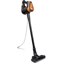 Die Grup Dikey Elektrikli Süpürge, Modern Tasarım, Güçlü Emiş Gücü ile Etkili Temizlik Sağlar, Siyah Renk.