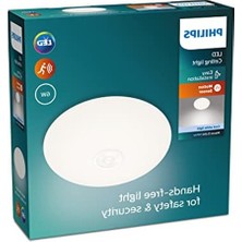Die Grup Hareket Sensörlü Tavan Lambası, 6W Güç ve 4000K Gün Işığı ile Enerji Tasarruflu