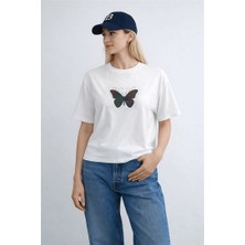 Fashion Friends Baskılı Kadın T-Shirt 26Y0234K1