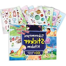 Die Grup Tekrar Kullanılabilen Sticker Kitabı - 100+ Çıkartma