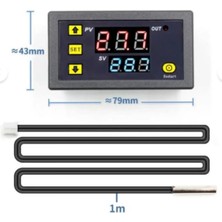 Evonest Ac 220 Dijital Termostat Modül | Kuluçka ve Akvaryum Sıcaklık Kontrol Kartı