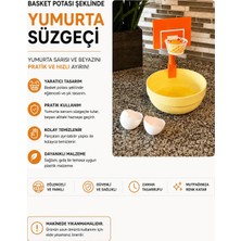 Memania Co Yumurta Sarı ve Beyaz Ayırıcı- Basket Potası Şeklinde Yumurta Ayırıcı-Pratik Farklı Ürünler