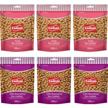 Tadım Çifte Kavrulmuş Sarı Leblebi ve Tuzlu Sarı Leblebi 180 gr 6 Lı Karma Paket