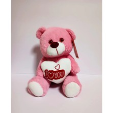 Alkasaz Oyuncak Ayı 30 cm Pembe