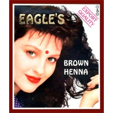 Alkasaz Eagle's Orijinal Hint Kınası Saç Boyası Kahverengi - Brown Henna