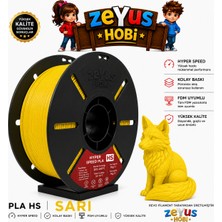 Generic Pla Hs Hyper Speed Filament – Sarı | 1.75 mm | 1000 gr