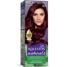 Alkasaz Naturals Saç Boyası Kızıl Viyole 4/6