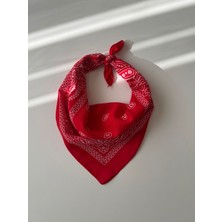 My Vintage Pamuklu Kaymaz Terletmez Bandana Fular