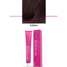 Alkasaz Premium 4 Kahve - Kalıcı Krem Saç Boyası 50 G Tüp