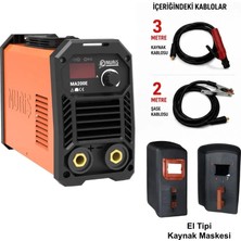 Nuriş MA200E Inverter Kaynak Makinesi 200A + Kaynak Maskesi Hediye