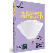 Tchibo Filtre Kahve Kağıdı Büyük Boy 80 Adet *3'lü