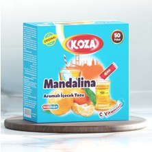 Alkasaz Koza Tek Içimlik Mandalina Aromalı Toz Içecek 50'li