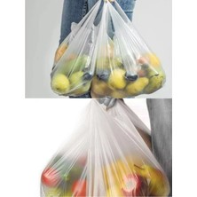 Alkasaz Şeffaf Atlet Poşet Orta Boy 28X50 cm 1 Paket Takriben 200 Adet