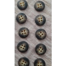 İleri Europe Polyester Düğme 15 mm 10 Adet