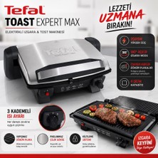 Tefal Toast Expert Max 2000 Watt Elektrikli Izgara & Barbekü Özellikli Tost Makinesi