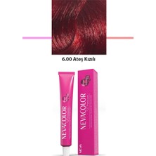 Alkasaz Premium 6.00 Ateş Kızılı - Kalıcı Krem Saç Boyası 50 G Tüp