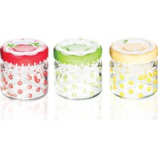 Alkasaz Mini Yuvarlak Saklama Kavanozu Fruit ROYALEKS-SGM07560
