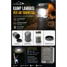 Pozart Kamp Lambası A Kaliteli LED Işıklı