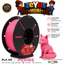 Generic Pla Hs Hyper Speed Filament – Pembe | 1.75 mm | 1000 gr