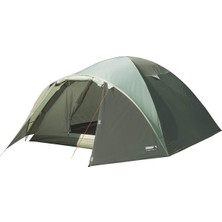 High Peak Nevada 4 Kubbe Çadır, Ön Yapılı Kamp Çadırı, 4 Kişilik, Çift Duvarlı, 2000 mm Su Geçirmez, Havalandırma Sistemi, Hava Şartlarına Karşı Koruma Girişi, Sivrisinek Koruması